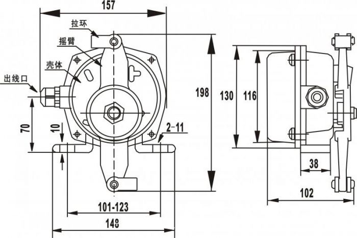 不銹鋼水銀傾斜開關(guān)QX-20-39堵煤開關(guān)煤流開關(guān)堵塞開關(guān)ST-20